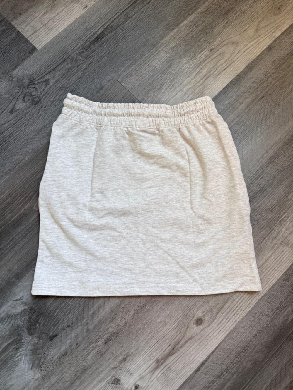 Missguided Drawstring Mini Skirt With Pockets Heathered Gray US 0 - Picture 5 of 8